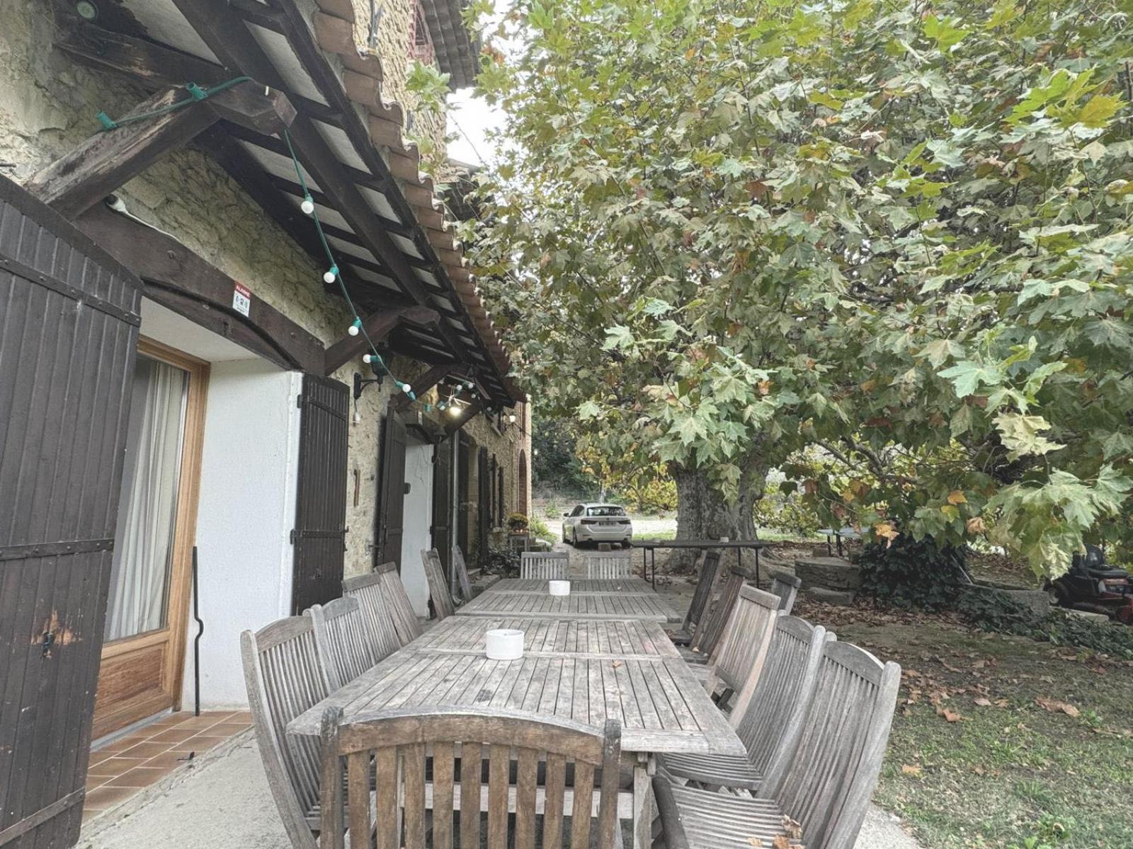 Mas Dans La Campagne Pour Loisirs Et Teletravail Villa Sarrians Bagian luar foto